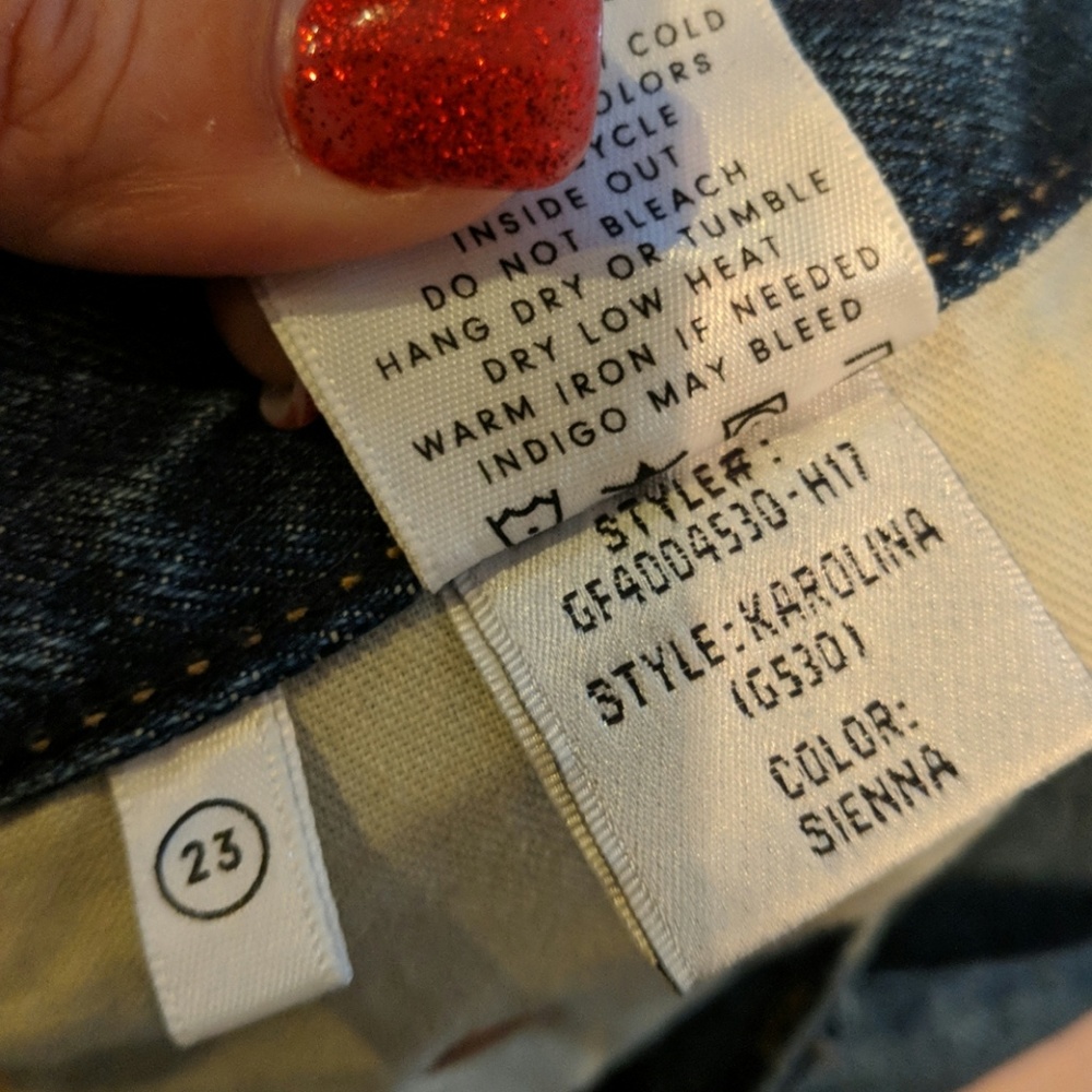 Grlfrnd Karolina High Waist Straight Cotton Jeans 23 - Picture 4 of 5